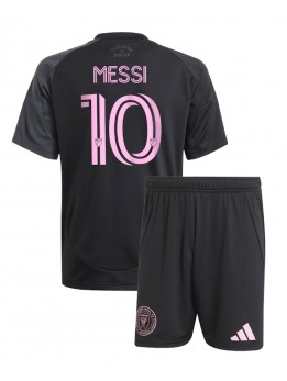 Inter Miami Lionel Messi #10 Dječji Gostujuci Dres kompleti 2025-26 Kratak Rukavima (+ kratke hlače)
